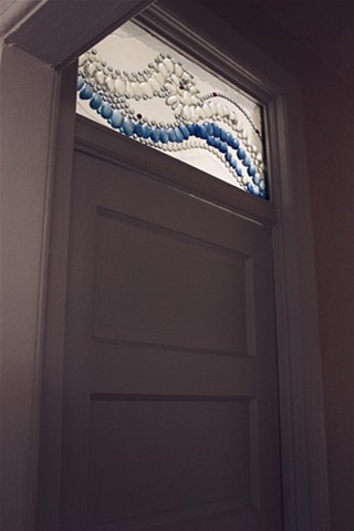 Transom panel 3 private residence, Brooklyn NYC
