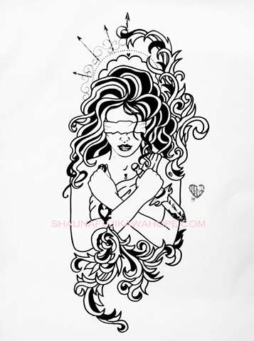 All Rights Reserved By Shauna Fujikawa Hope Tattoos & Artwork - Karma 