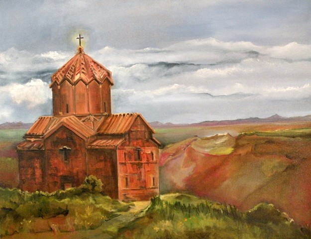Chapel and Clouds