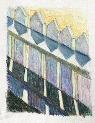 picket fence drawing bahamas, cynthis guild artist