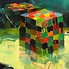 Still Life with Glue Spill