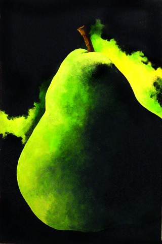 "Large Green Pear"
