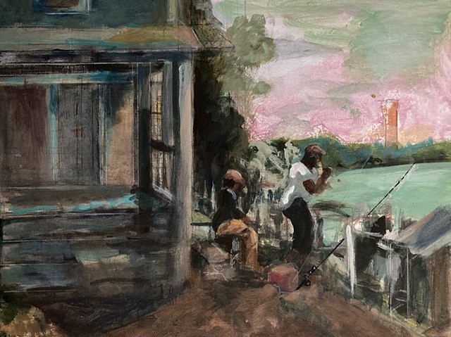 Fishing at Jones Point Park