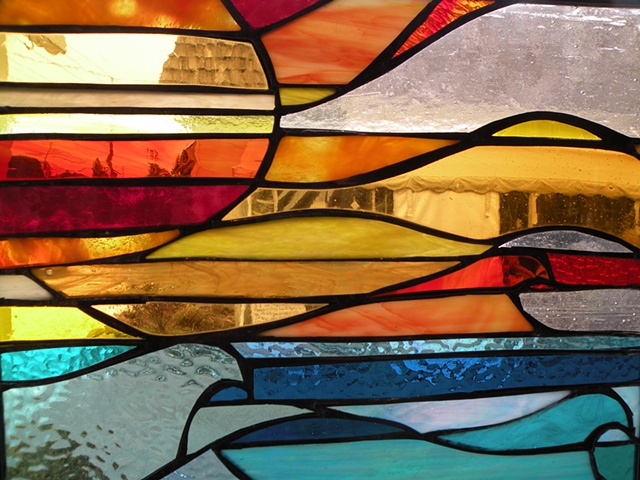 Stained glass, LBI, New Jersey, Long Beach Island Artist