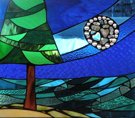 Winter Sol Series -  Stained Glass