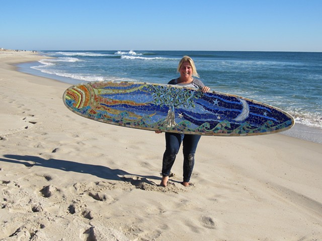 Surfboard Mosaic