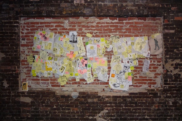 Wall view of Hogan Street Show Jax Fl.