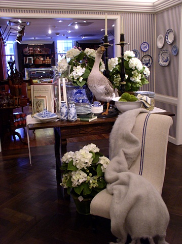 Blue & White - Hallway