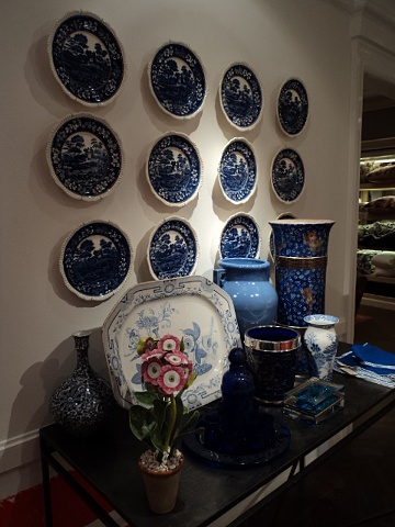 Blue & White - Hallway