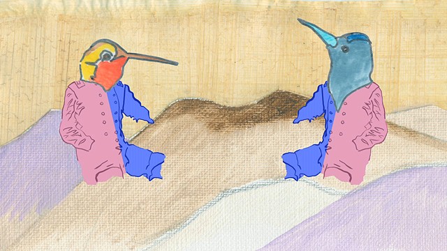 The two soldiers in their ornithological aspects
