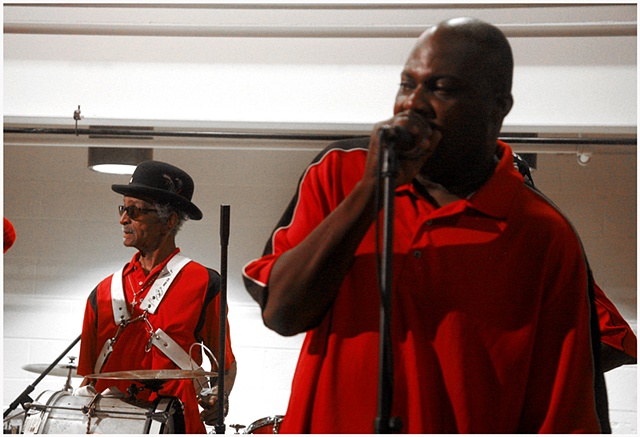 The Treme Brass Band performs during the Grand Opening of the New Orleans Healing Center. 