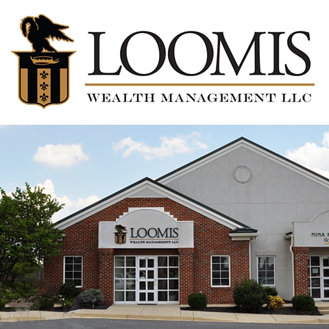 Loomis Wealth Management LLC logo signage