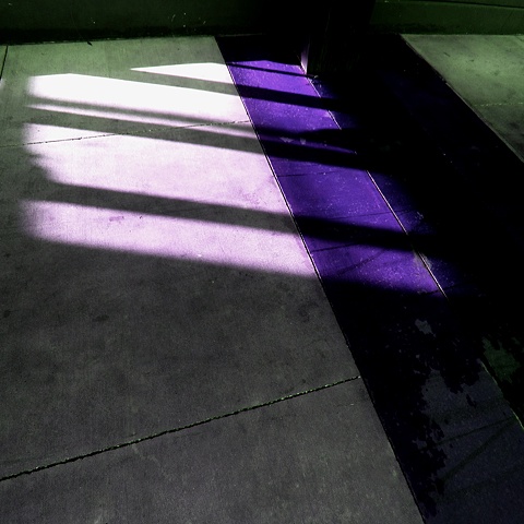Purple window Light
