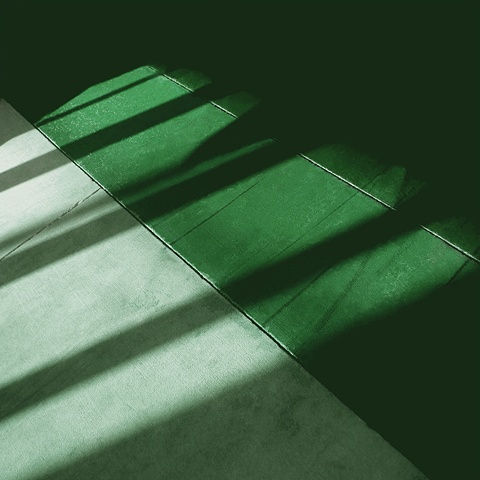 Green Porch Cast Shadow