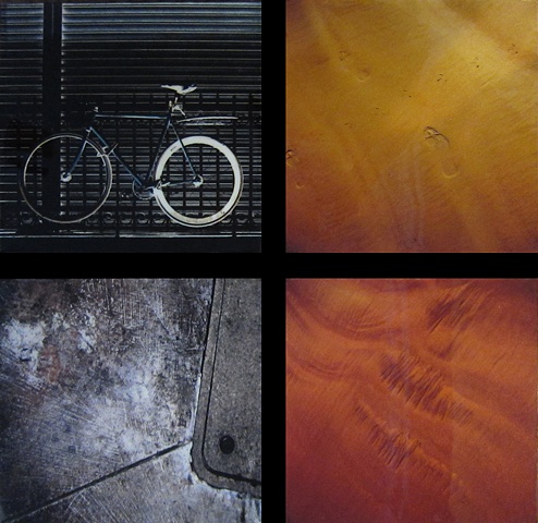 Bike and Desert
Four Canvases