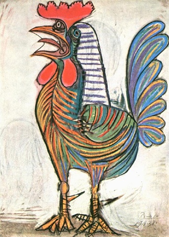 Pasteled copy of Picasso