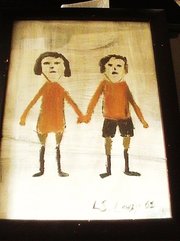 Lowry 2 children MG Picasso