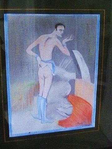Original Picasso copy pastel
