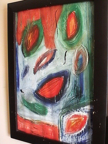Super example comes framed in black frame