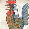 Cockrel Pastel copy Picasso