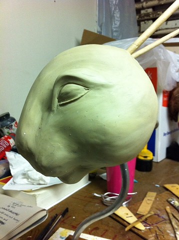 Initial Sculpt for Butch Bunny