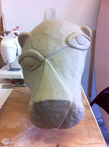 Sculpt for Pink Panther Mask