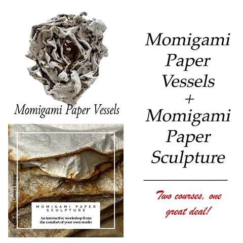 Momigami Paper Vessels + Momigami Paper Sculpture Bundle