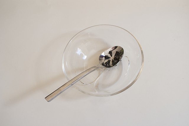 Bowl With Screw Spoon 