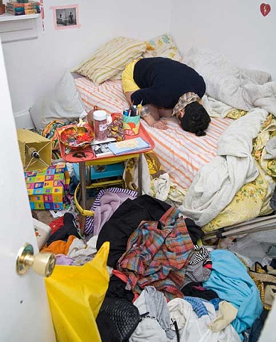 Krysta - My mother cleaned my room until I was 18, by Takeshi Moro 
