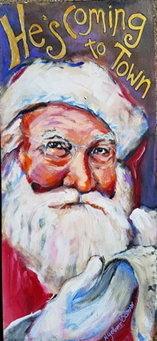 Santa in Portrait