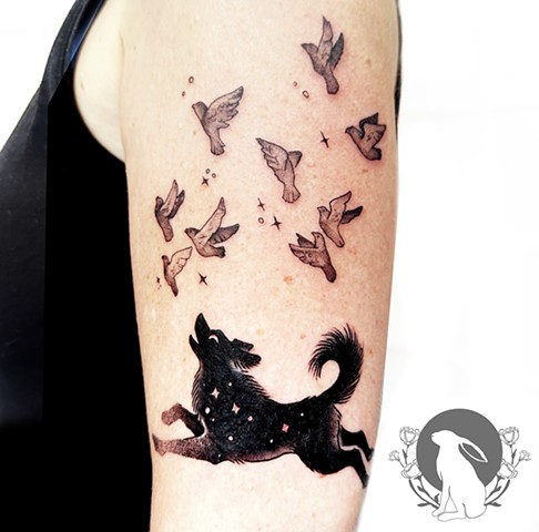 Tattoos | White rabbit tattoo, Rabbit tattoos, Tattoos
