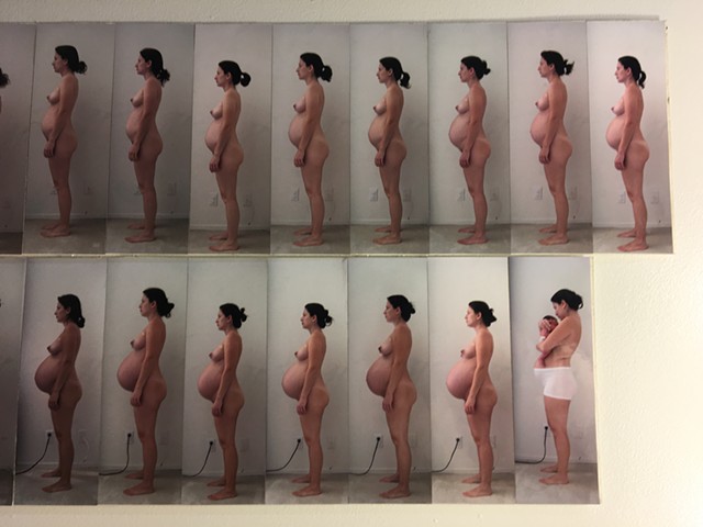 Celia Rocha pregnancy stages photography