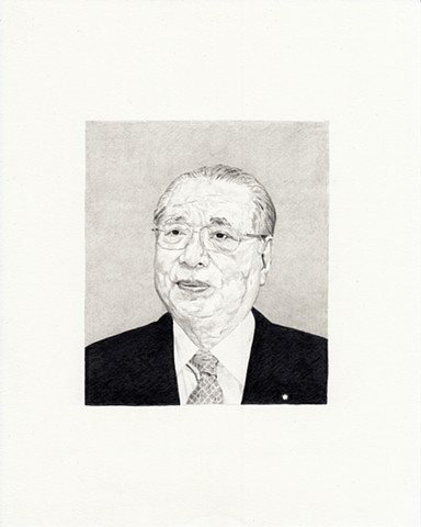 Celia Rocha drawing of deceased  friends and relatives