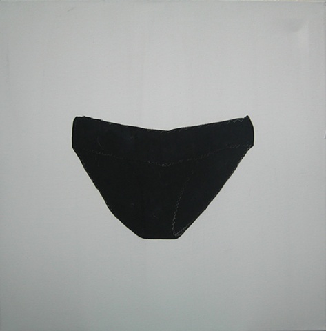 Panty Painting in Black