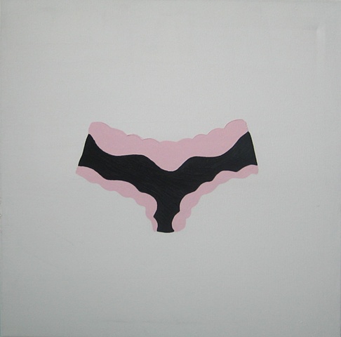 Panty Painting in Pink
