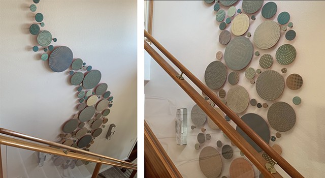 Data Rondures Commission (Undulating Stairwell)