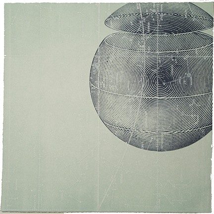"Above and Below: Monoprint Series #5"