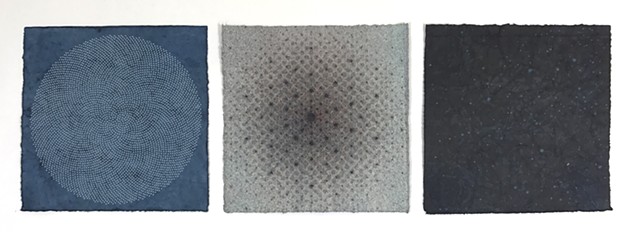Amperage Variation (Paper Triptych)
