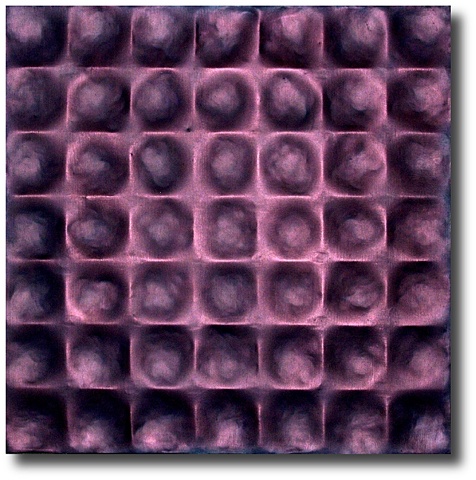 hammered panel / deep indigo