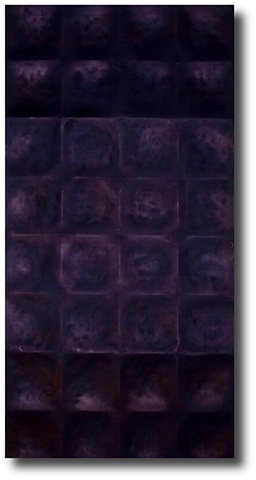 hammered panel / articulated / indigo