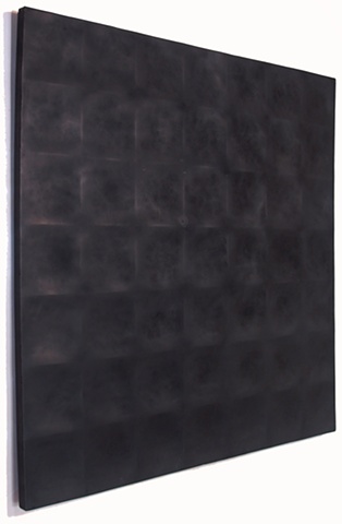 hammered panel / carbon black / oblique