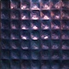 hammered panel / burnished cobalt & indigo (sold)