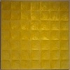 hammered panel / cadmium yellow