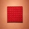 hammered panel / vermillion [sold]