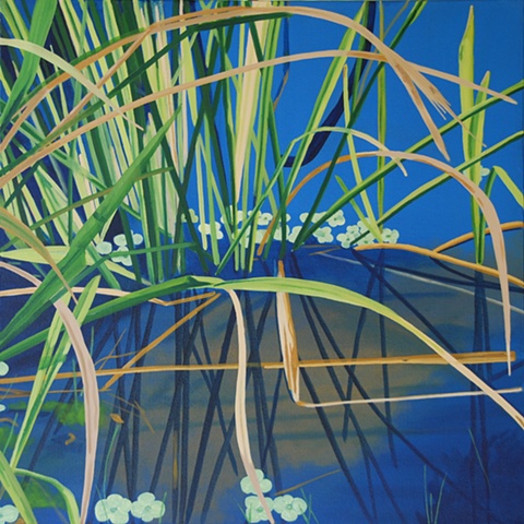 Lake Alice Grasses VII painting by Cindy Capehart