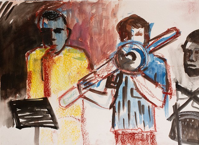 two and a half musicians