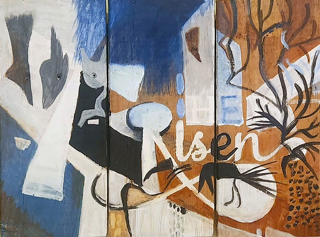 Urban winter, dreams of spring