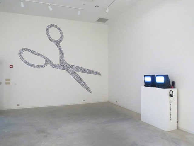 Installation View of Oops I Did It Again at Echo Gallery, Herron School of Art and Design, Indianapolis