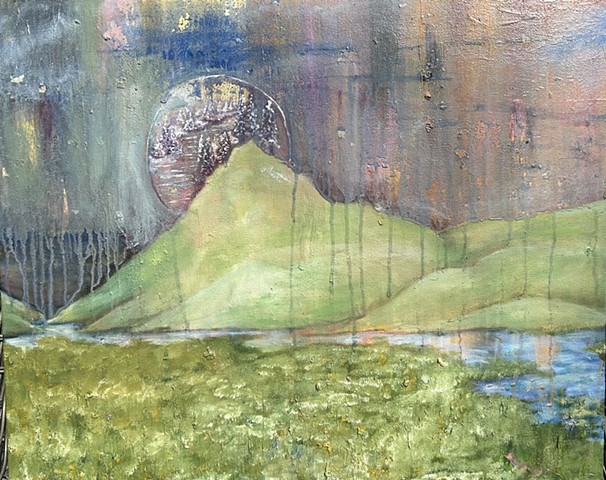 Mindscape Series Two Painting Seven, What Dreams May Find