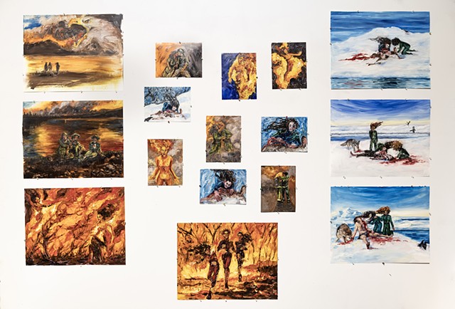 wall of studies